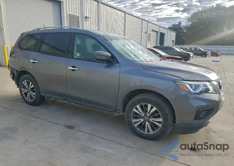 2018 Nissan Pathfinder S z USA, uszkodzony, nr VIN 5N1DR2MM6JC627541